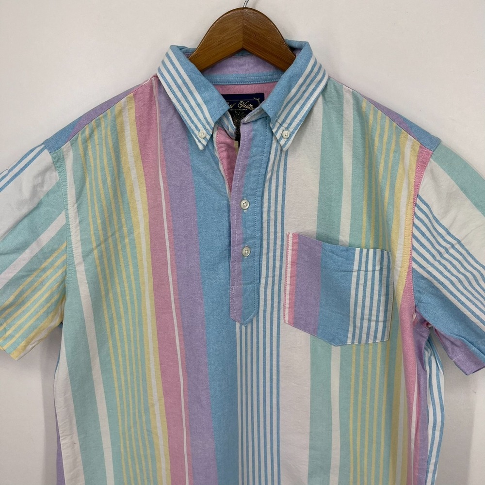 Chubbies Raindancer Short Sleeve Button Shirt Men… - image 2